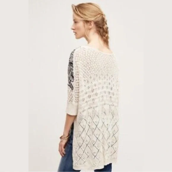 Anthropologie Knitted & Knotted Launa Sweater - Picture 2 of 9